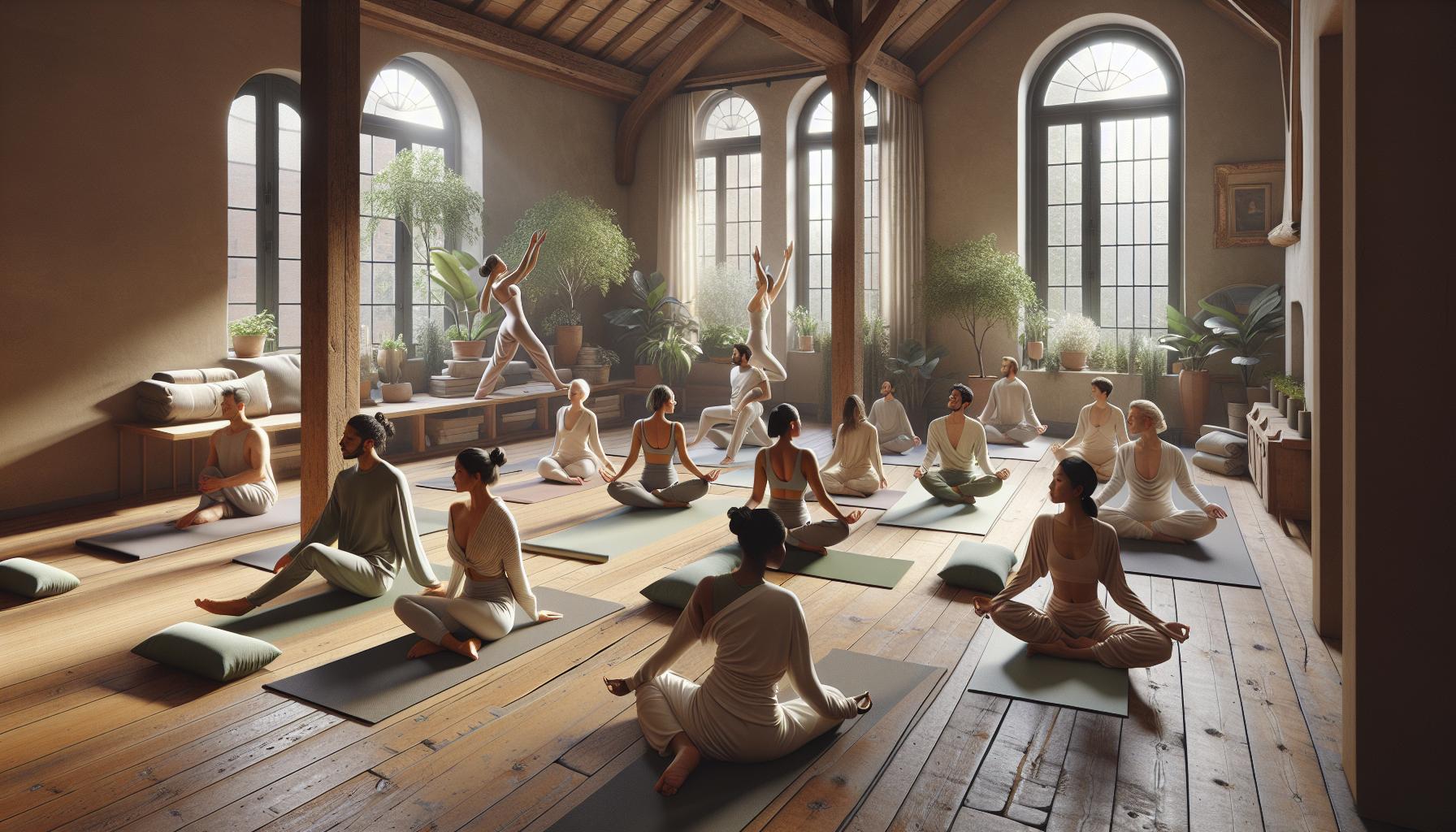 Bequeme Kleidung für ungehindertes Yoga