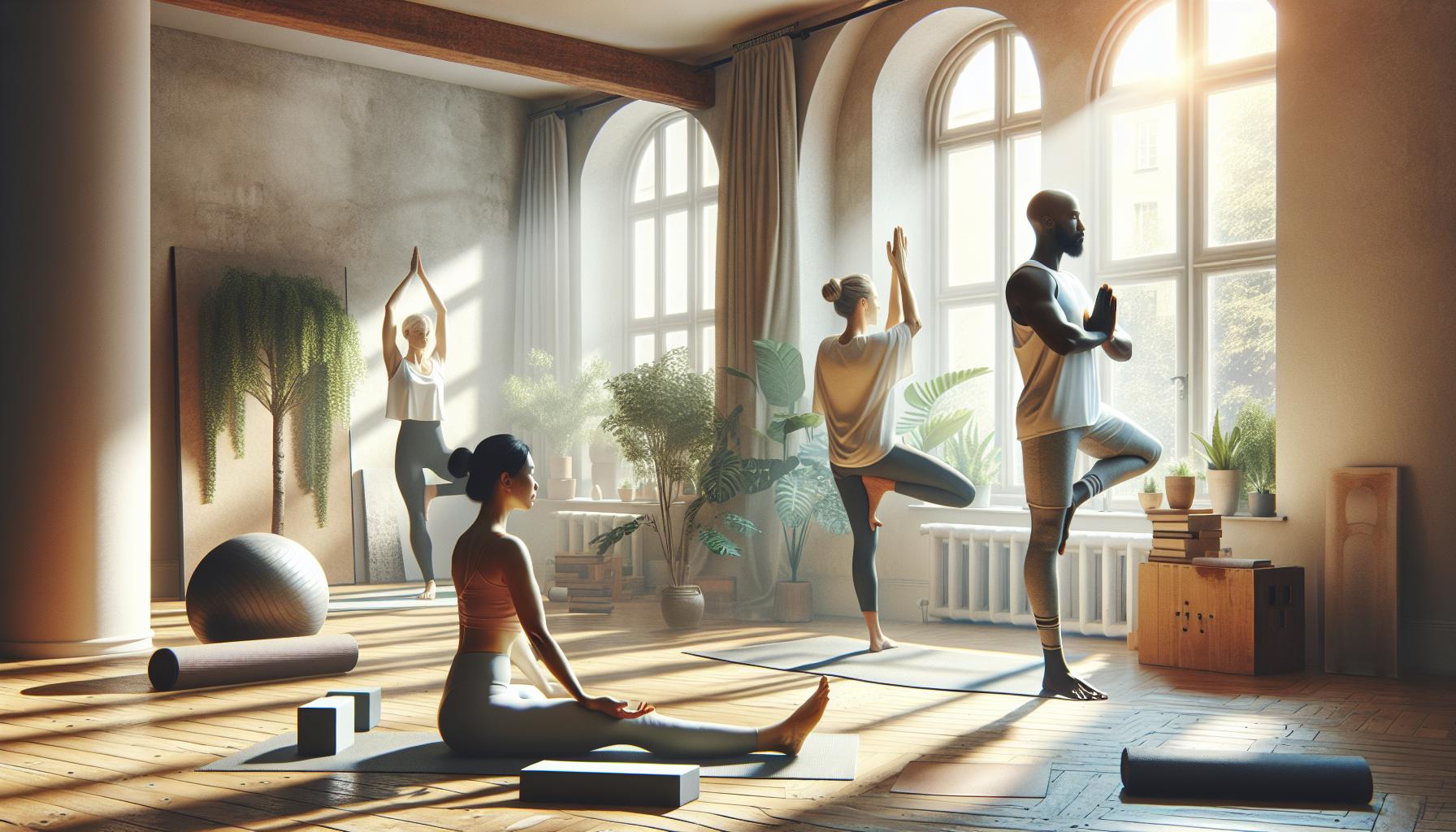 Mentale Anstrengung: Stressbewältigung durch Pilates und Yoga