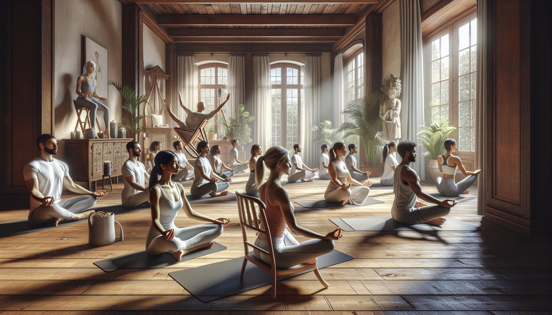 Tipps für den Einstieg in Stuhl Yoga