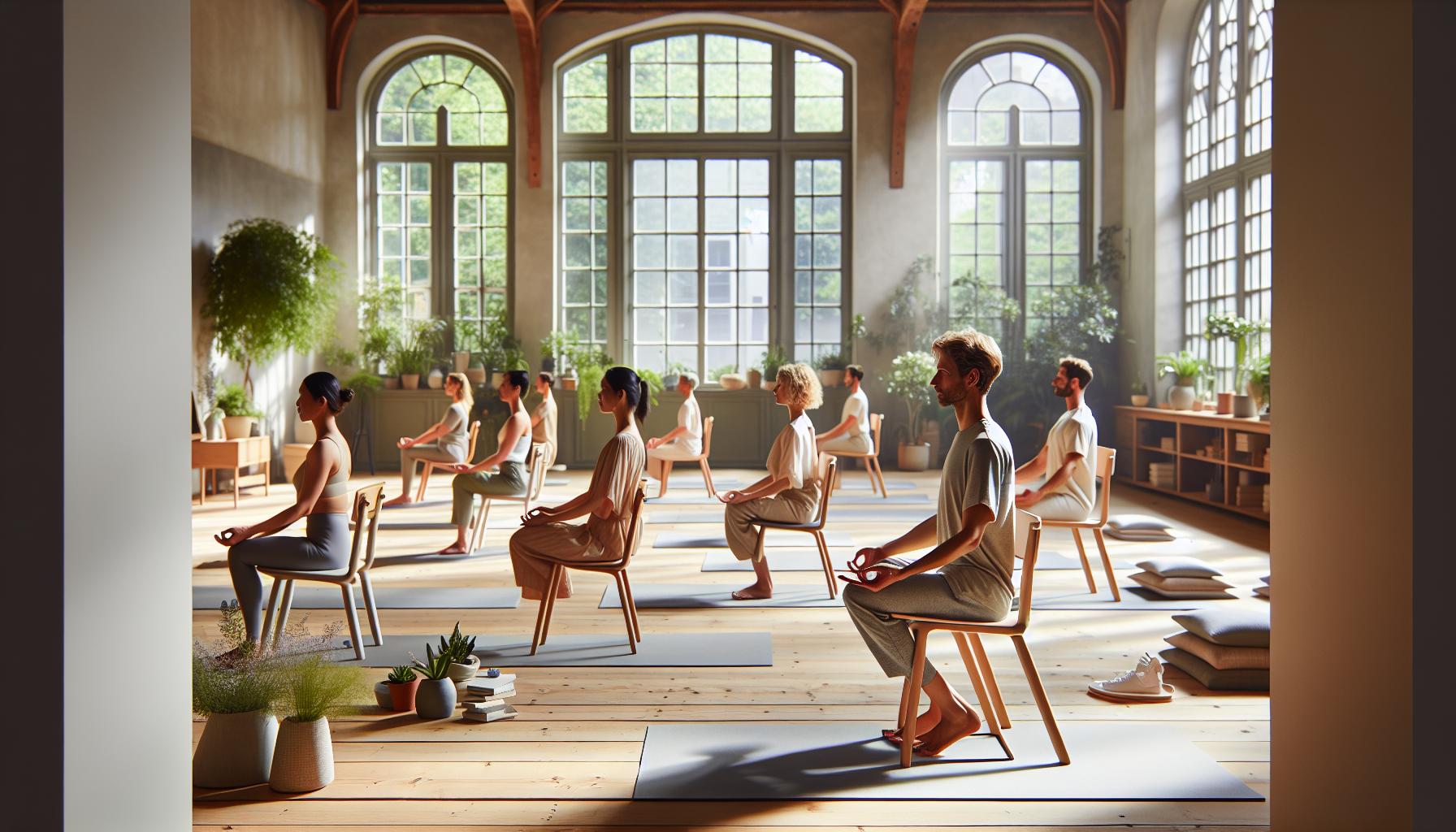 Wer kann von Stuhl Yoga profitieren?